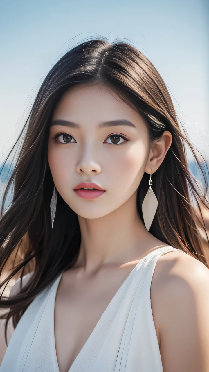 1girl,sekuai,best quality,masterpiece,colorblock art,(8k, RAW photo, best quality, masterpiece:1.2),(realistic, photo realistic:1.3),UHD,high detail RAW color photo,sharp focus,fashion,looking at viewer