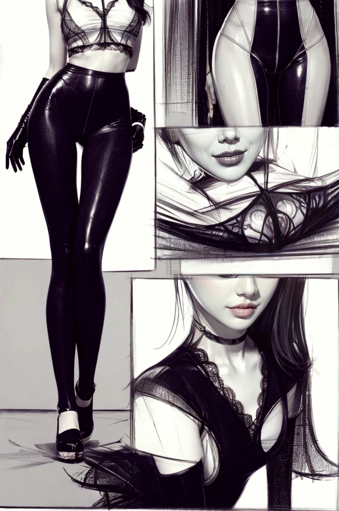 anatomical correct:2,cbt, bondage,insertion,Sexy, trampling,cameltoe,thin,(masterpiece, best quality:1.2),bdsm, comic storyboard:2, leggings, sit astride, femdom,sounding,cbt,hold,smile,colorful,leggings,thin gap,cameltoe,insertion,trembling,juice,spray, Long hair,Lace top,Sexy, Shiny leggings, cleveage, trampling, saliva , Mucus,