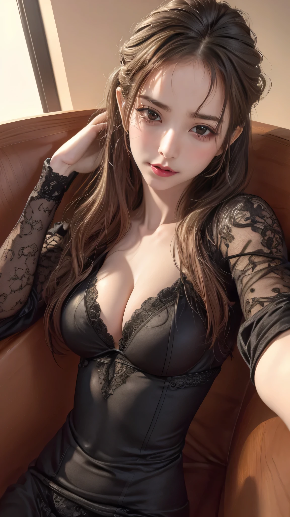 extreme face close-up,(random reclining poses:1.2),(random clothes),(Thin type:1.8),(big breasts),(random hairstyle),(Highest image quality,(8k),ultra-realistic,best quality, high quality, high definition, high quality texture,high detail,beautiful detailed,fine detailed,extremely detailed cg,detailed texture,a realistic representation of the face,masterpiece,Sense of presence)