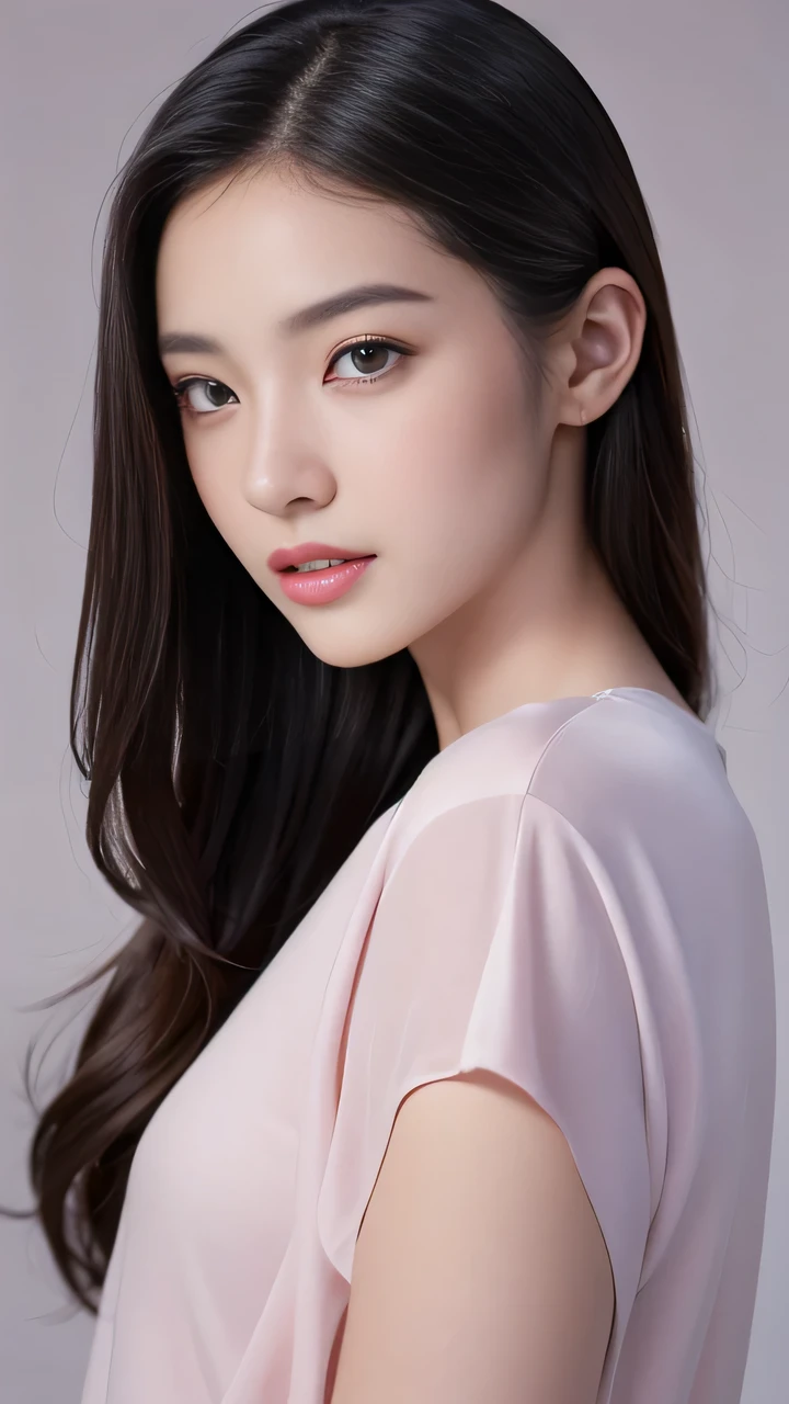 Fashion model 25 years old, [[[[close up]]]], [[[[Chest]]]], [[[[neck]]]], [[[[Shoulder]]]], Perfect eyes, Perfect Iris, Perfect lips, Perfect Teeth, Perfect skin, Soft headlight, glow, Human Development Report, (Soft colors:1.2)