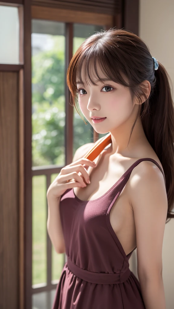 網タイツの服を着たBeauty、Beauty、Highest quality、8K、