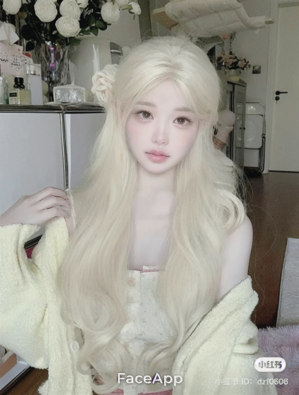 best quality, face focus, soft light, ultra high res, (photorealistic:1.4), RAW photo,
1japanese girl, solo, cute, (pupil, lights in the eyes),  detailed beautiful face, (small chest),(high resolution detail of human skin texture),
(long hair),
indoor,
Damask Shirt Dress,
(portrait)