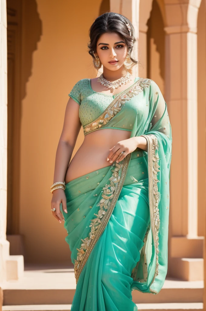 1 Heavenly beautiful and goddess beauty cute and sweet looking face Arabian woman in front of Colmar, France, Heavenly beautiful Overweight, Heavenly beautiful Extremely fat, Heavenly beautiful and attractive Chubby figure , Heavenly beautiful looking and eye catching luxury style saree , reaching out, Heavenly beautiful Arabian woman, 16k, High resolution, masterpiece, highest quality, fine skin, close up figure view, Realistic Photograph