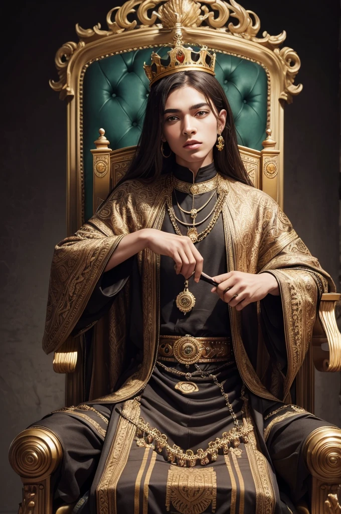 imagine Whatsapp sitting on a king's throne and people being his subjects