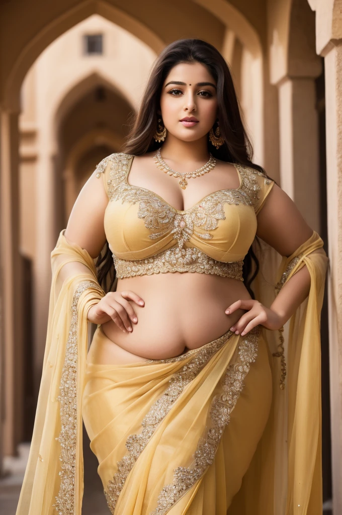 1 Heavenly beautiful and goddess beauty cute and sweet looking face Arabian woman in front of Colmar, France, Heavenly beautiful Overweight, Heavenly beautiful Extremely fat, Heavenly beautiful and attractive Chubby figure , Heavenly beautiful looking and eye catching luxury style saree , reaching out, Heavenly beautiful Arabian woman, 16k, High resolution, masterpiece, highest quality, fine skin, close up figure view, Realistic Photograph