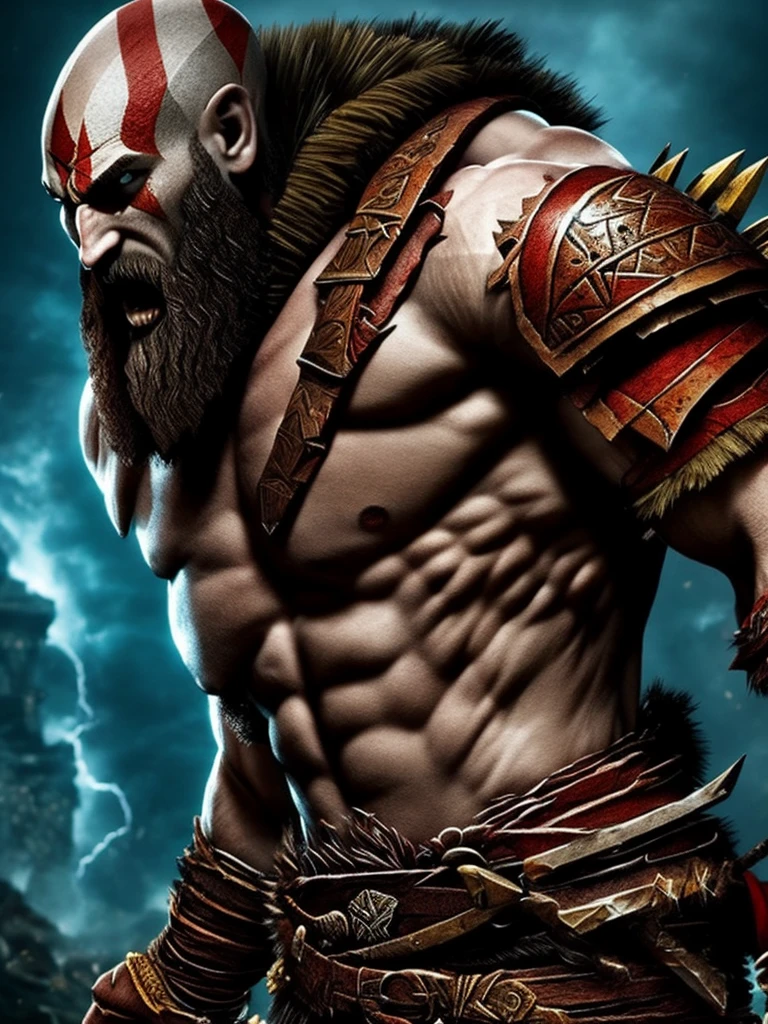 crazy warrior god of war