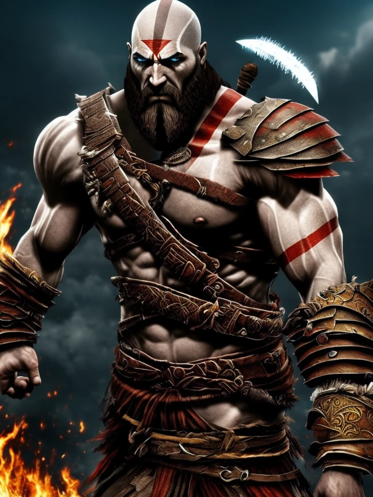 crazy warrior god of war