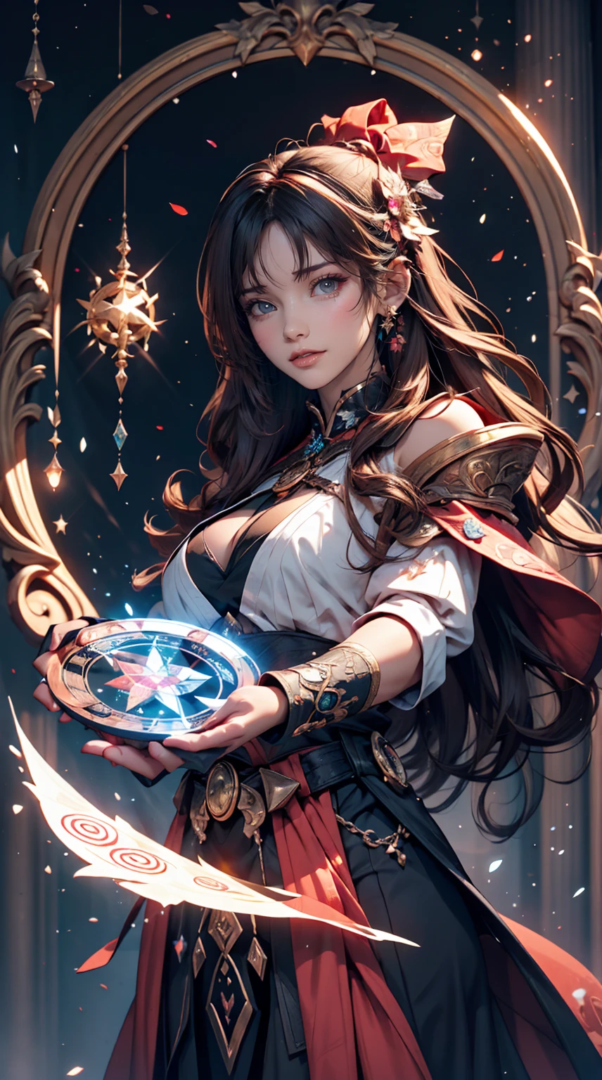 (tmasterpiece,quality,Best quality,offcial art,Beauty and aesthetics:1.2),(1 Sister),The content is very detailed,(s fractal art:1.3),Extremely colorful,Most detailed,(humongous large breast,,violence,violence,beautiful display,,Exhibited,focal)),a hologram,Front view