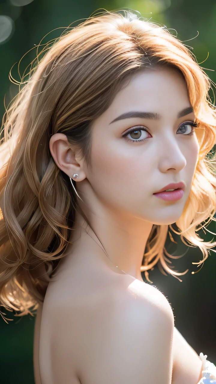 Realistic 16K quality: (((Ultra-high resolution, ridiculous detail quality), realistic Eye, Clear and sharp, Absurd quality, no blurs (perfect round brown_Eye:1.2))), ([long(eyelash)|perfect(Eyehadows)]:[blue|pink]), (Very detailed, Nice little nose:1.2), (perfect composition), Depth of Field, light, lens flare, (Extremely beautiful face, Beautiful lips , Beautiful Eye), (Woman with smooth skin:1.33), ((best high quality real texture hair)), (short blonde, (Wavy, Combing it up, behind ear), Extremely detailed:1.3)), most beautiful artwork photo in the world, Professional Majestic (photography：Steve McCurry), 8k Ultra HD, digital SLR camera, Soft light, high quality, Fuji XT3 Clear focus, f 5.6, dramatic, (Anatomically correct perfect proportions), ((perfect hands:1.2)), (Super beautiful face: 1.33), ((perfect female body:1.4)),