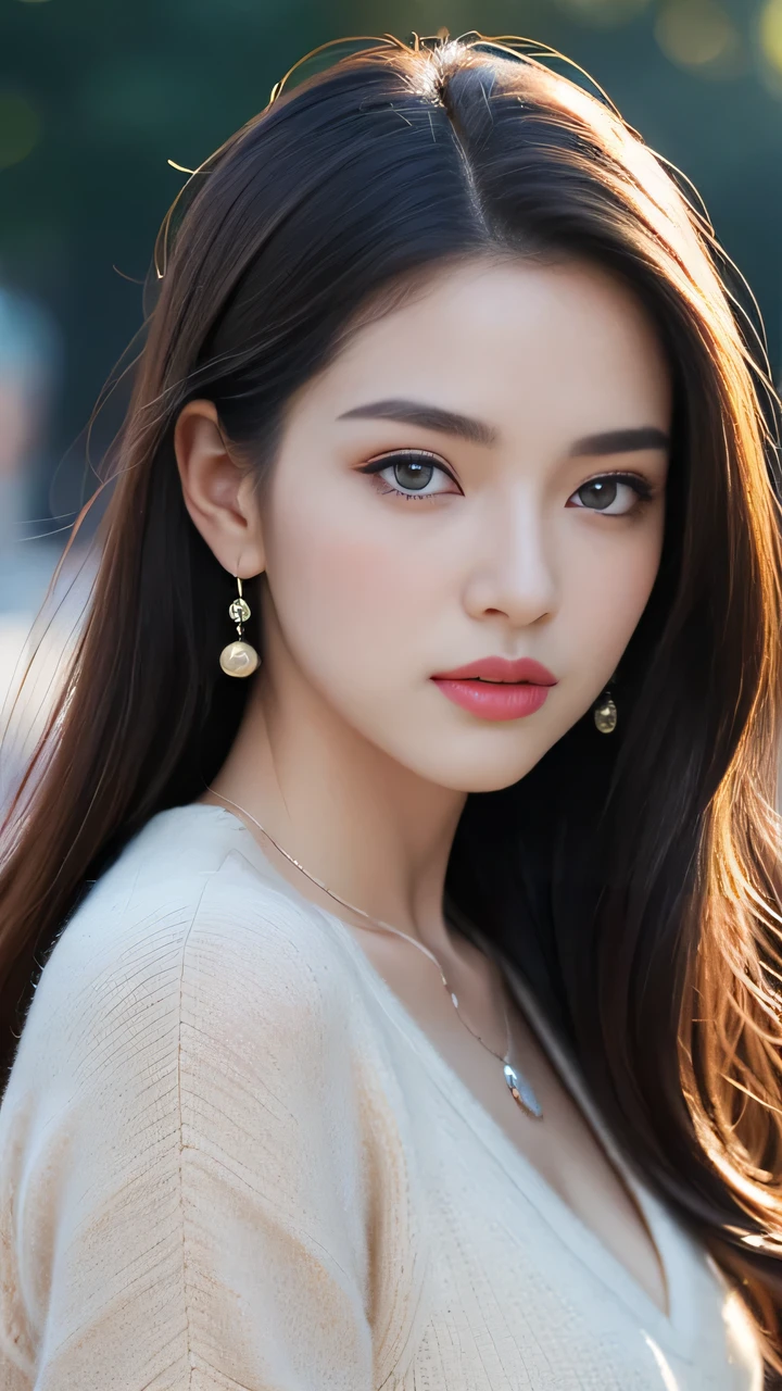 (masterpiece:1.3), (8 thousand, realistic, RAW photos, best quality: 1.4), (1 woman),(very sexy), (Beautiful makeover), (유난히 아름다운 realistic 얼굴), (Build a beautiful body) , (beautiful face), (beautiful face), (long eyelashes), (double eyelid), (realistic face), (black hair. parted, long hair:1.3), (아름다운 parted스타일), (realistic eyes), (really beautiful and delicate eyes), (beautiful and big breasts),(realistic skin), (beautiful skin), (absurd), (attractive), (ultra high resolution), (extremely realistic), (very detailed), (golden ratio), (necklace), (earring), (So beautiful and sexy)