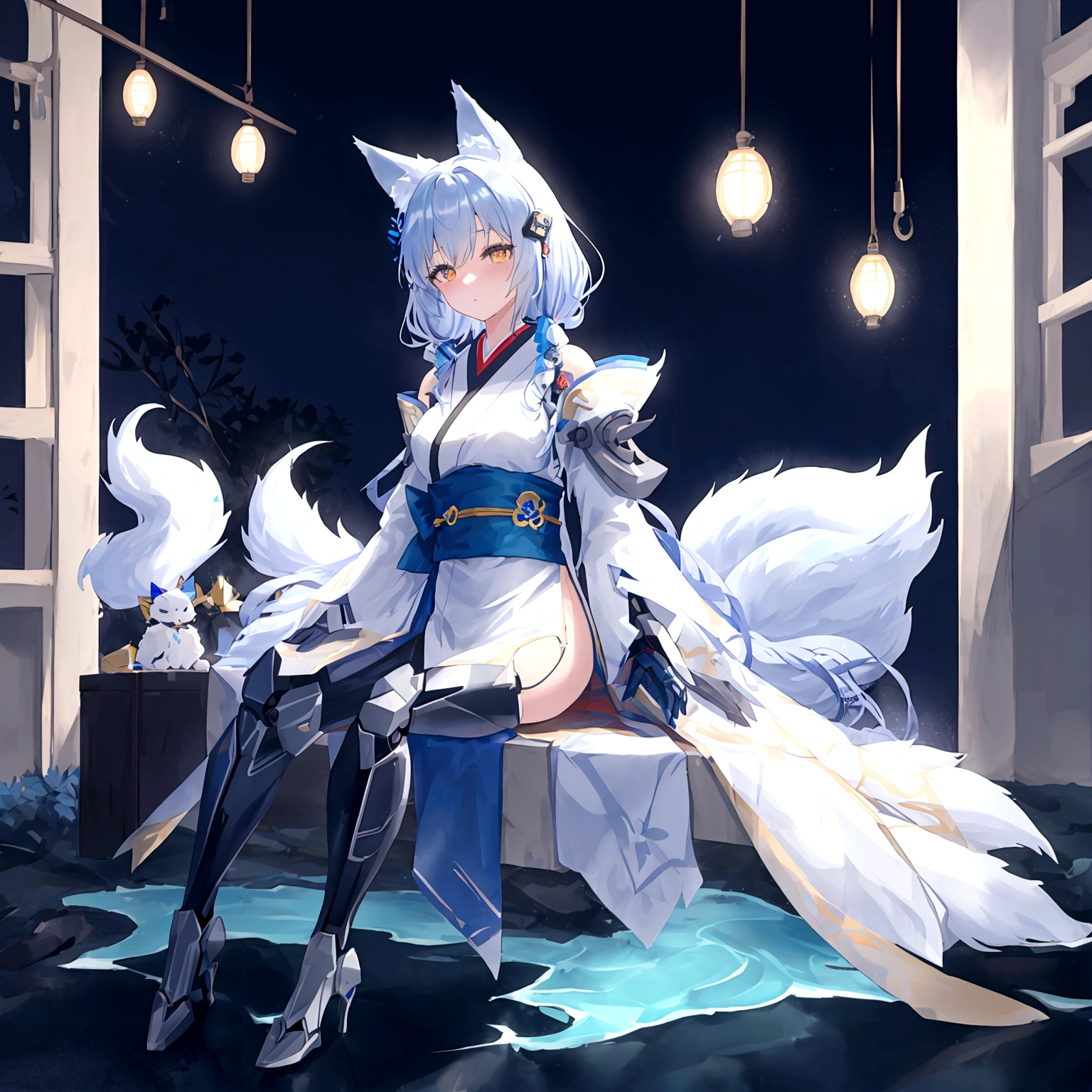 fox Light blue hair 　beast girl　indigo fur　fox beast girl　fox Light blue hair 　beast girl　indigo fur　fox beast girl　Wallpaper 4k,8k,highly detailled,,vivid colors,detailed kitsune with 9 tails,traditional Japanese artwork,tatami floor,beautiful cherry blossoms,floating lanterns,dark silhouette of a pagoda,subtle moonlight,dense forest,ethereal atmosphere,dappled sunlight,whimsical spirit,serene expression,elaborate kimono and obi,delicate hand-painted details,luminous eyes　Anime Style　fox　blue　White-faced golden-haired nine-tailed fox　Coat blue　　((best quality)), ((masterpiece)), (detailed), perfect face,solo,kemono,night,fantasy,rainy,thunder,black fur,golden stripes,anthro black wolf.wore a robe that hugged his muscular frame, with a long blue cloak draped over his shoulders.golden eyes,magic,wizard hooded((best quality)), ((masterpiece)), (detailed), perfect face,solo,kemono,night,fantasy,rainy,thunder,black fur,golden stripes,anthro black wolf.wore a robe that hugged his muscular frame, with a long blue cloak draped over his shoulders.golden eyes,magic,wizard hooded　mysterious background　Blue Flame　girl　have a ball of light Anime Style　fox　blue　White-faced golden-haired nine-tailed fox　Coat blue　full body furry wolf,center,((beautiful hairl)),((Solo)),((Furry)),((e621)),((Furry robotic wolf)),(protogen robot  wolf)))，Made of metal，（cyborg people：1.1），（[coda|Line of detail]：1.3），（complexdetails），hdr，（complexdetails，Hyper-detailing：1.2），cinema shot，tmasterpiece，best qualtiy，A high resolution，bulge foreign body penetration，at centre,Robot feet，((Mechanical high heels))， Android，(robotjoints)，(Robot briefs)，Cool robot feet,robot leg,(Cyborg footwear)，((Robotic footwear high heels)) ,(((Robotic breasts))),(((android))),(((Robot full-body sexual suggestion)))，((((android))))，Cute girl made of metal, (Cyborg: 1.1), ([Tail | More wires]: 1.3), (complexdetails), hdr, (complexdetails, Ultra detail: 1.2), cinema s　　mysterious background　Blue Flame　girl　have a ball of light