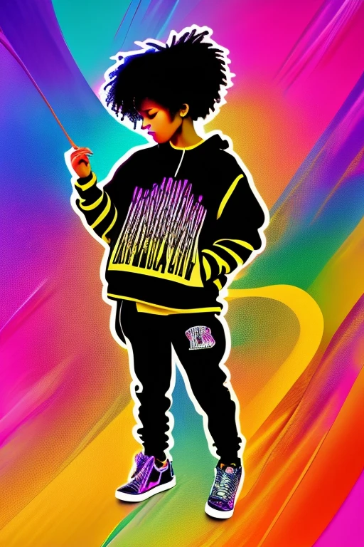 A background filled with scattered musical notes in various sizes and colors

A background completely filled with scattered musical notes in various sizes and colors, covering the entire screen.

beautiful girl colorful image

Dance hiphop Dance CREW  Waacking

Punking 


black medium hair black medium hair 

Five fingers Baggy clothes Baggy clothes

Japanese girl Japanese girl