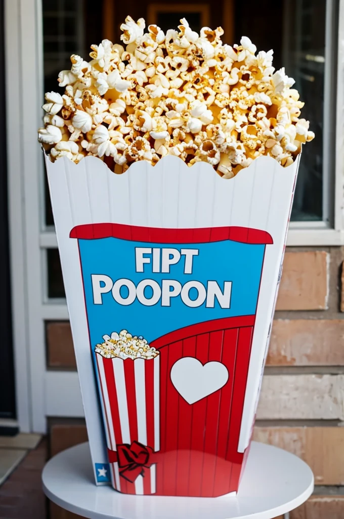 giant popcorn