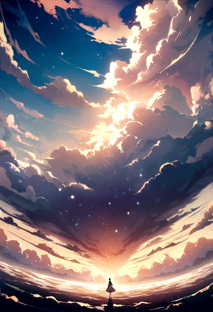 Snow moonflakes。Upside Down Fuji。cloud on land like heaven