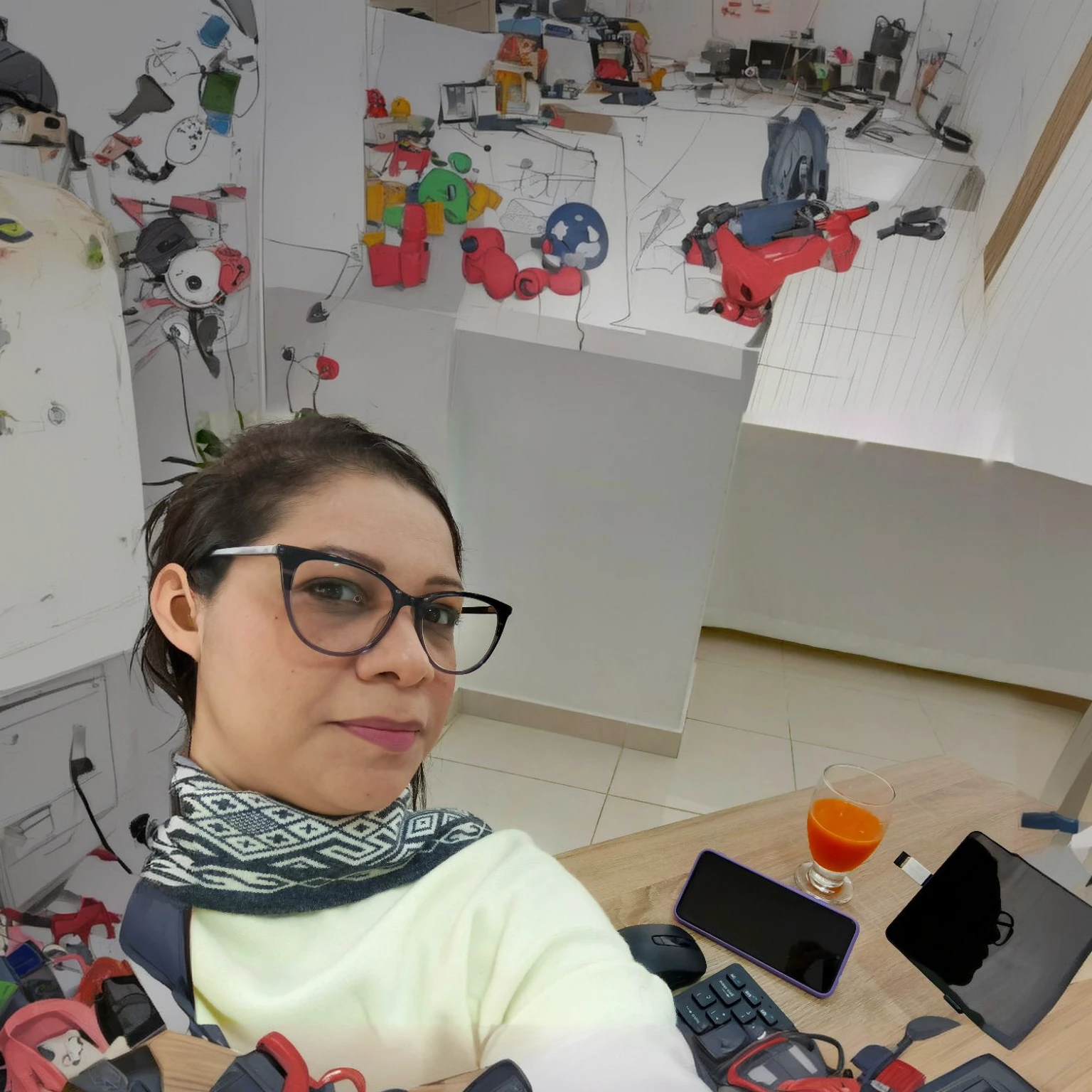 Room with toys