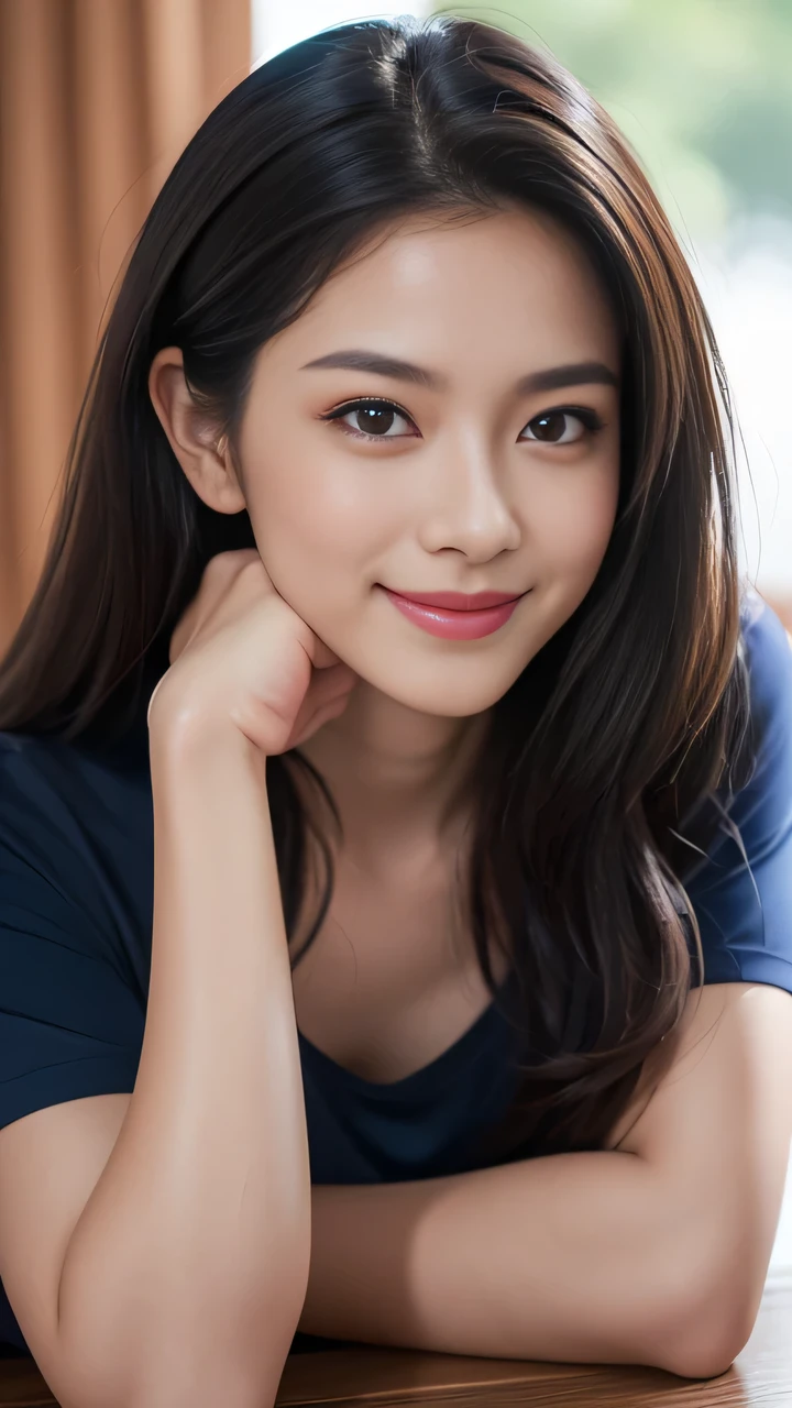 1girl, idol, model, depth of field, photo, film, face, skinny, smile, collarbone, teeth, movie, camisole, selfie, night,