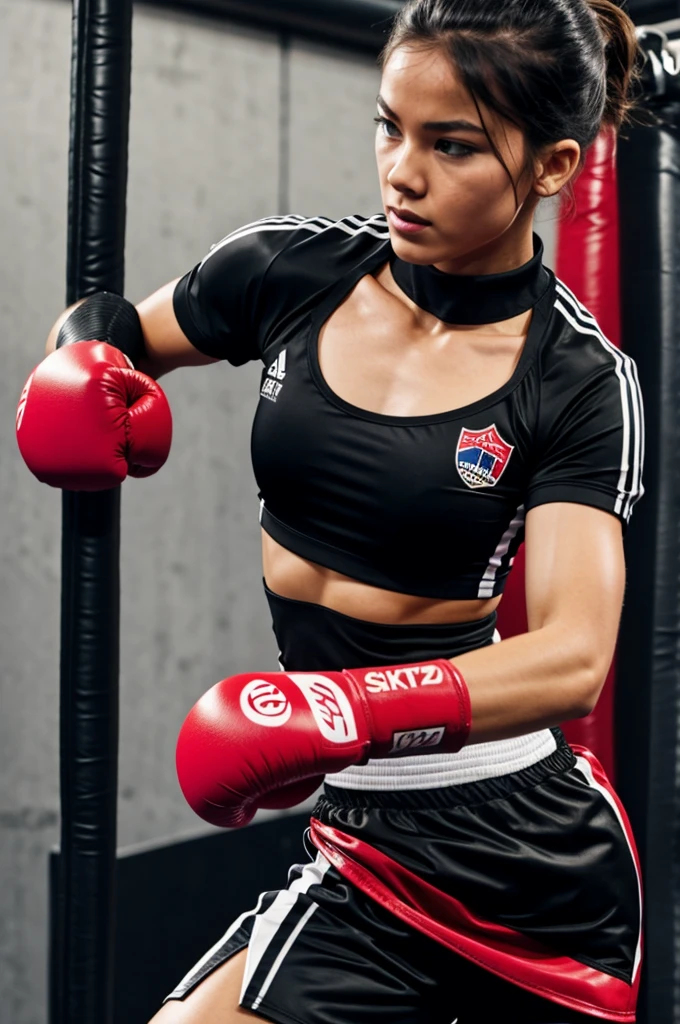 A kickboxing uniform