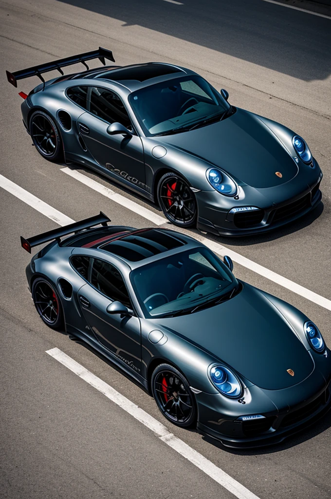 Anime-shaped Porsche