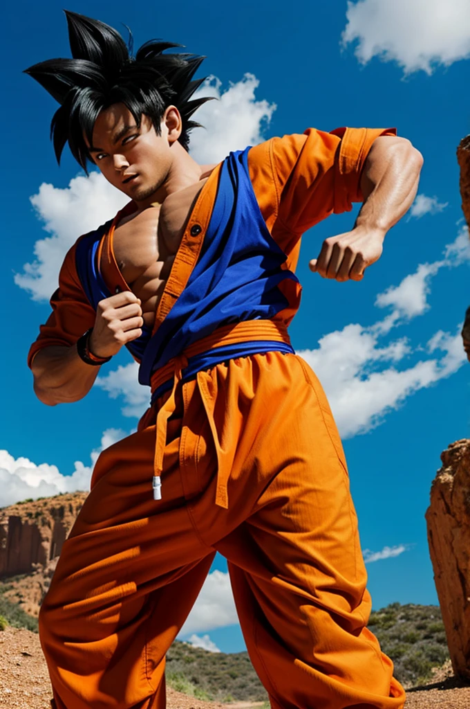 Goku undressed
