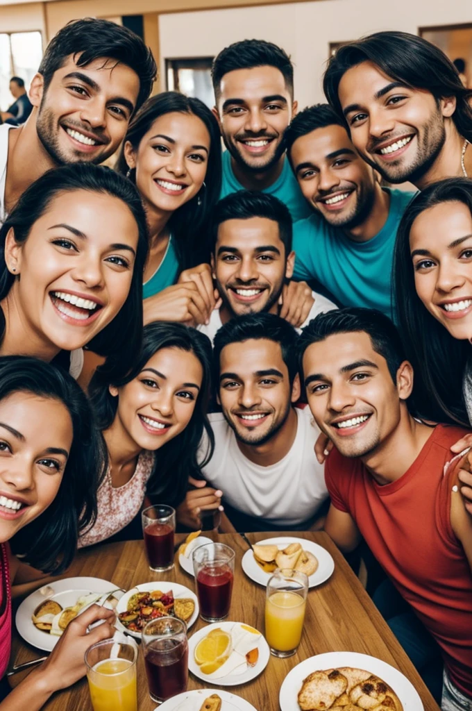 The same people from the beginning, now smiling and full of energy, enjoying social activities and with loved ones.