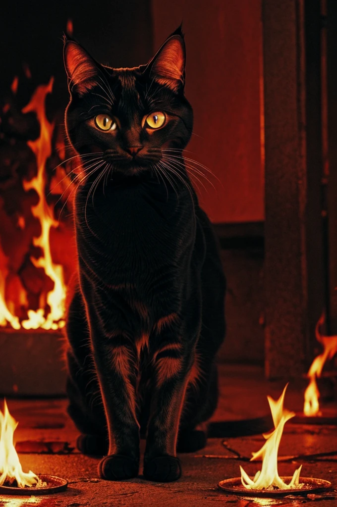 The cat in hell cries for you.