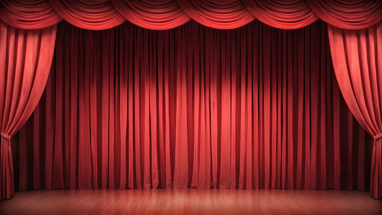 a close up of a red curtain with a wooden floor, theater curtains are red, red curtain, red curtains, background made of big curtains, theatrical, theater stage, curtain, footage of a theater stage, theatre stage, behind red curtains, stage background, photo of a big theaterstage, theater, draped drapes, curtains, drapes, theatrical scenery
