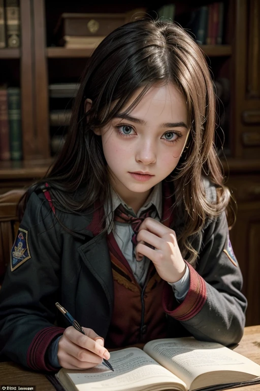 17 year old girl in the Howards uniform used in Harry Potter
