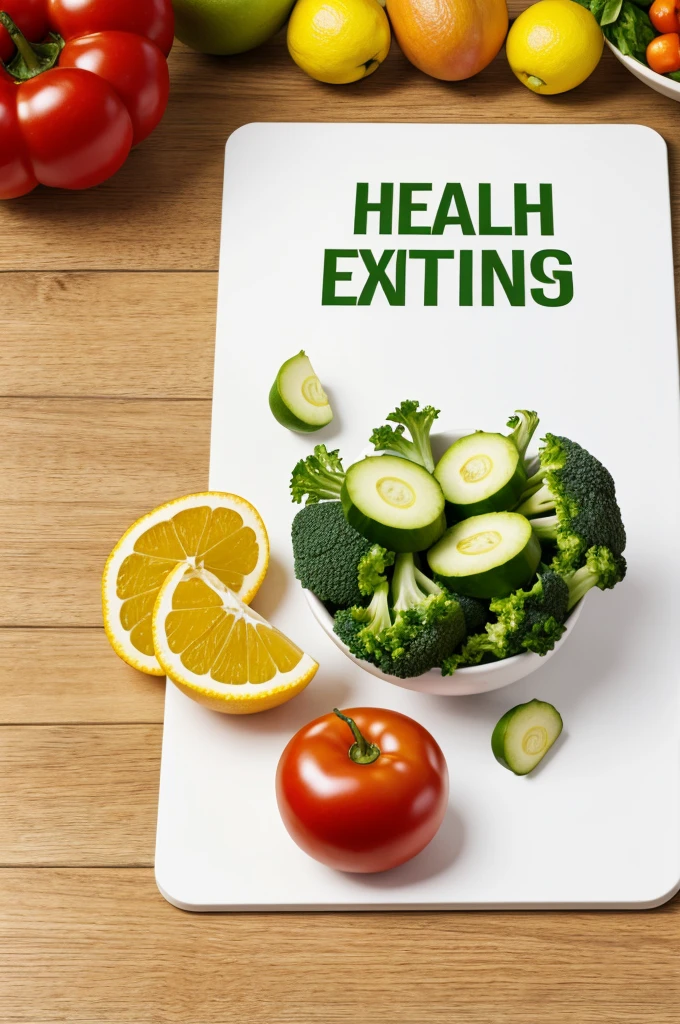 Logo about healthy eating and exercise 