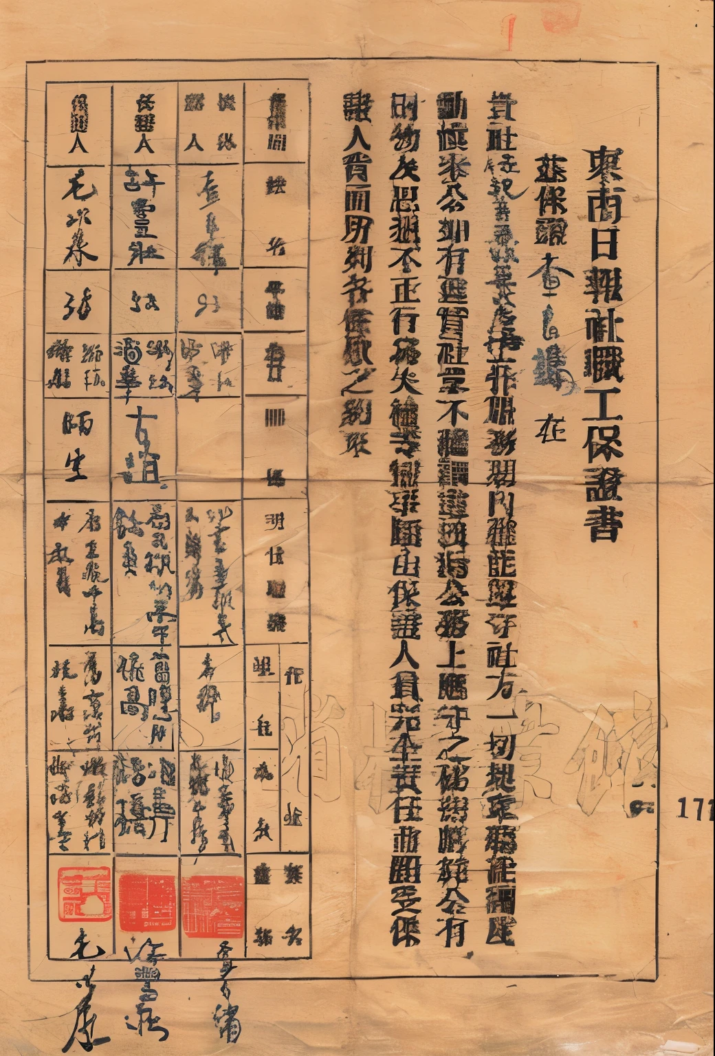 Close-up of a Chinese document with text, by Liao Chi-chun, Kanji symbols and numbers, Chinese text, Chiba Yudai, by Cheng Zhengkui, author:Travel in Kana, author:Zhou Wentianchong, author:Chunmei Zhai Beirong