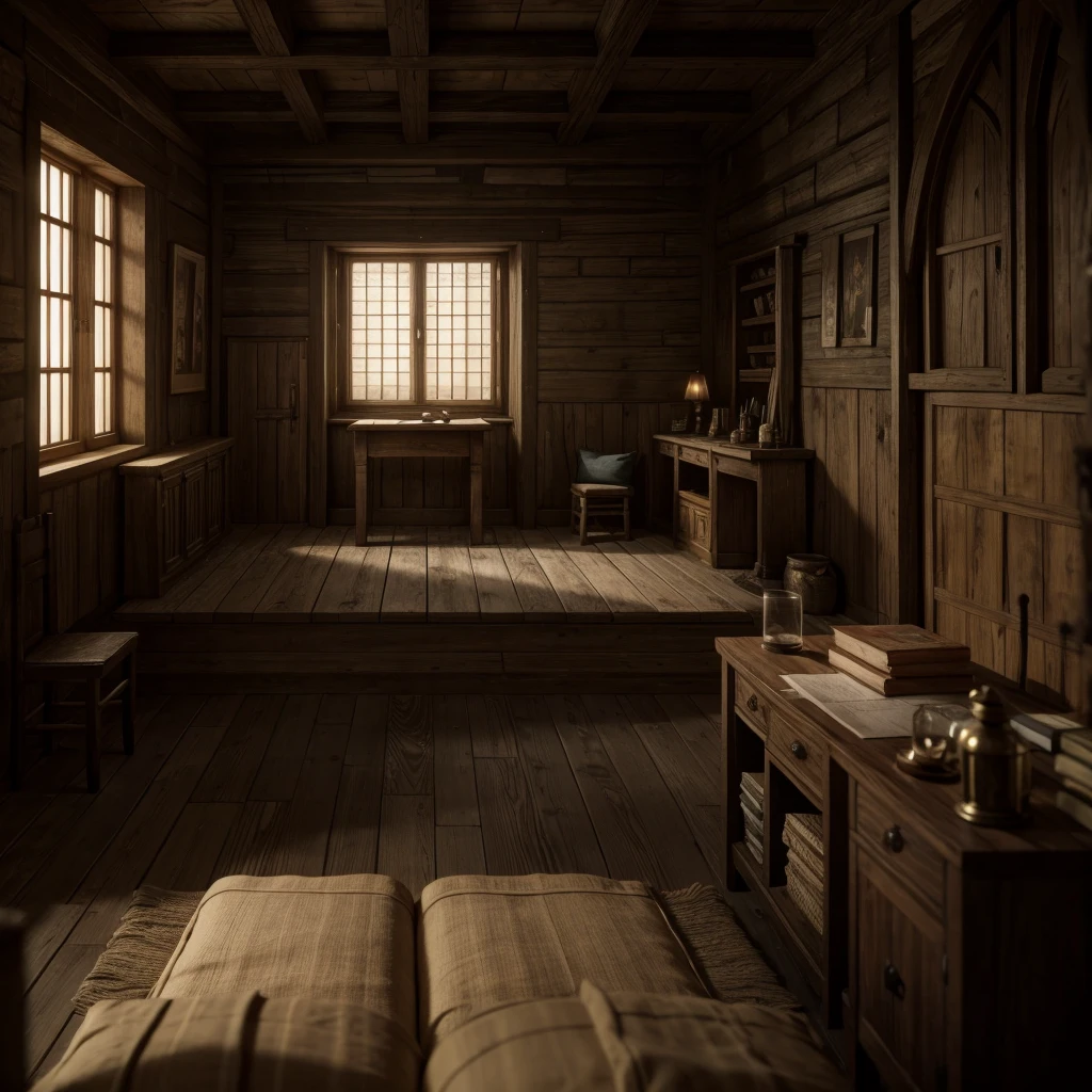 Rpg inside medieval room