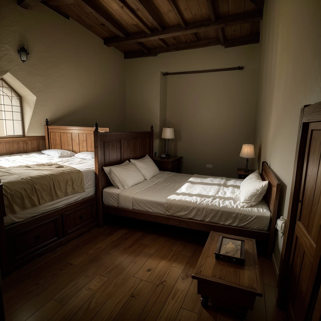 Rpg inside a room with a bed medieval