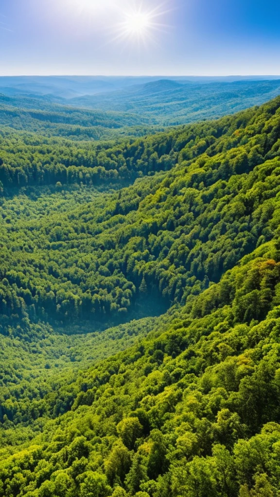 Vast forests,Ancient architecture,Strong light,Shooting from above,32k,ultra-detaile