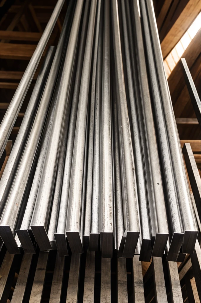 Construction tmt steel bars