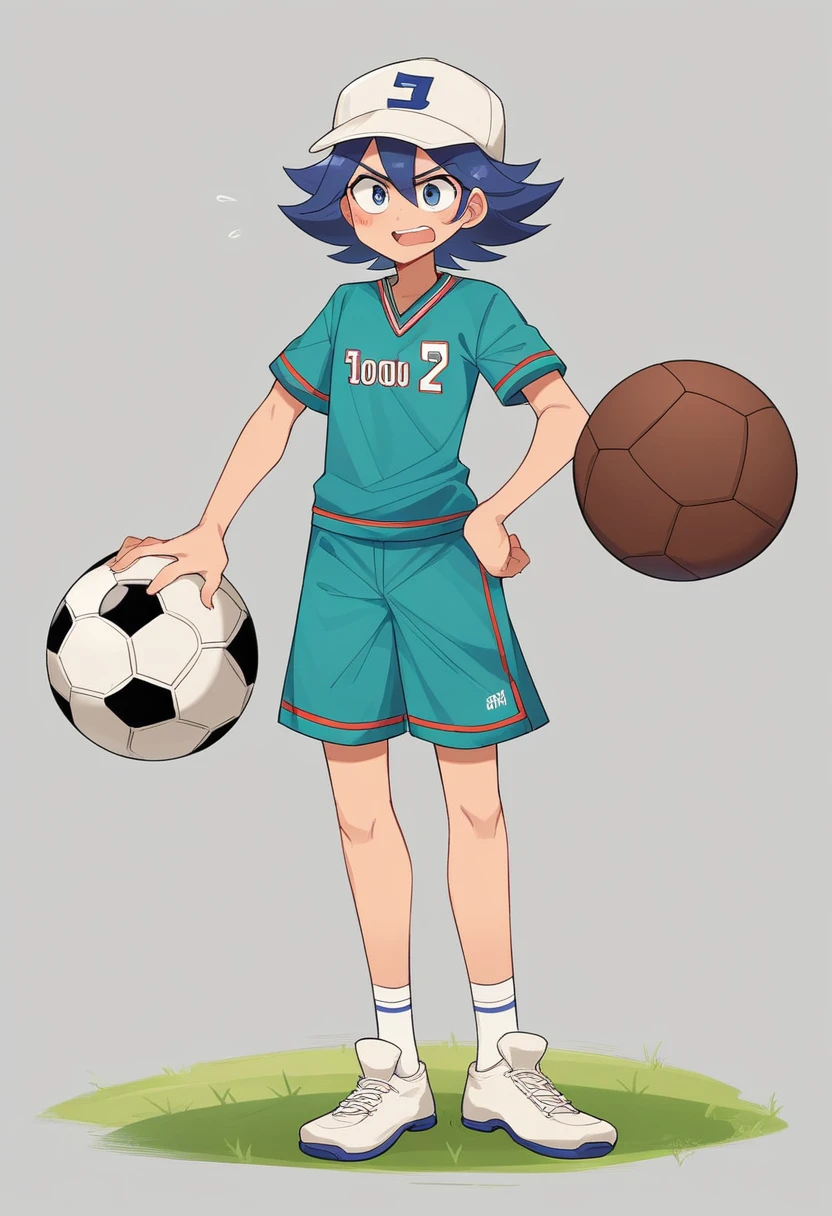 Describe the design:
Main elements:
设计一个Cartoon Style的足球狮子,Wear a football jersey,Wearing a football hat,Standing on a football field。
Football field background filled with green,To highlight the theme of the football game。
Fonts and typography:
At the top or bottom of the design,Renders "CupRush" in uppercase font。
The letter "U" is designed in the shape of a soccer ball,Linked to the overall design。
Selection of color:
Use bright orange and blue as the main colors of the design,To increase visual appeal and vitality。
Dynamic and competitive:
Use dynamic lines or gradient colors to add movement to your design。
Make sure the overall design looks competitive and football-like。
Cartoon Style:
确保足球狮子的表情和姿势带有一定的可爱和Cartoon Style,Meets the requirements of leisure and football themes。