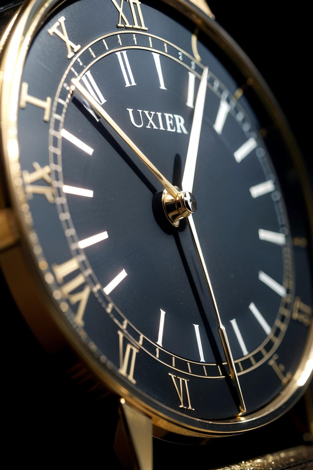 Pointer clock dial,Sci-fi Blue,Universe,The lower part of the clock face shows “3.14*10^17”