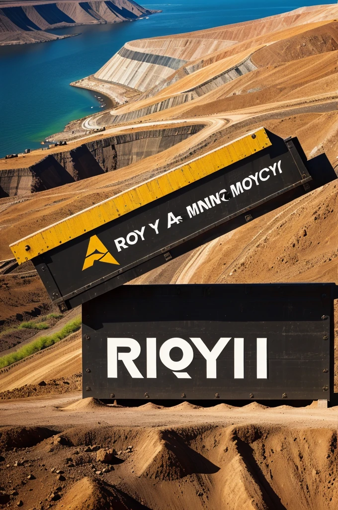 Generate a logo for my Mining company namely "Roy Mining Company"