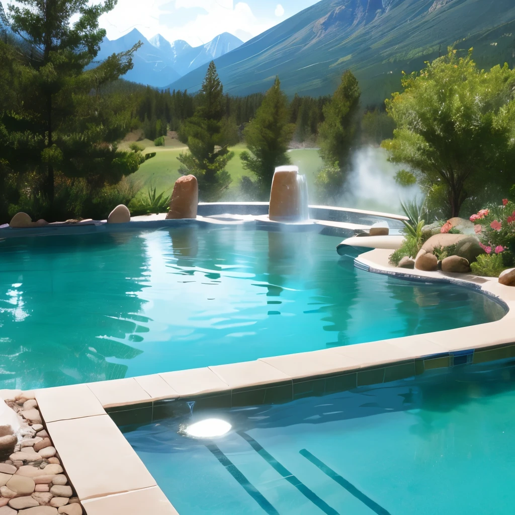 Natural Hot springs and mineral ponds.
