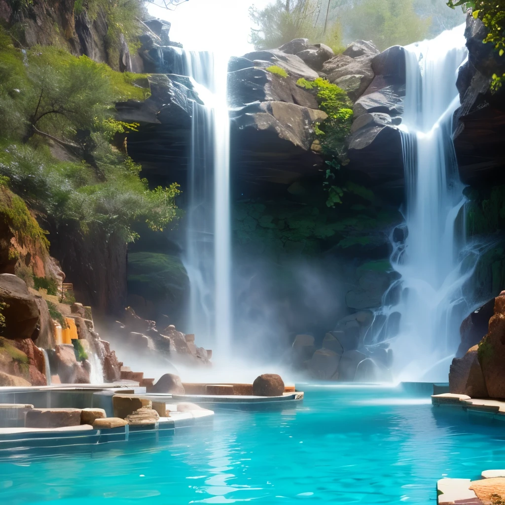 Hot springs and mineral pools.