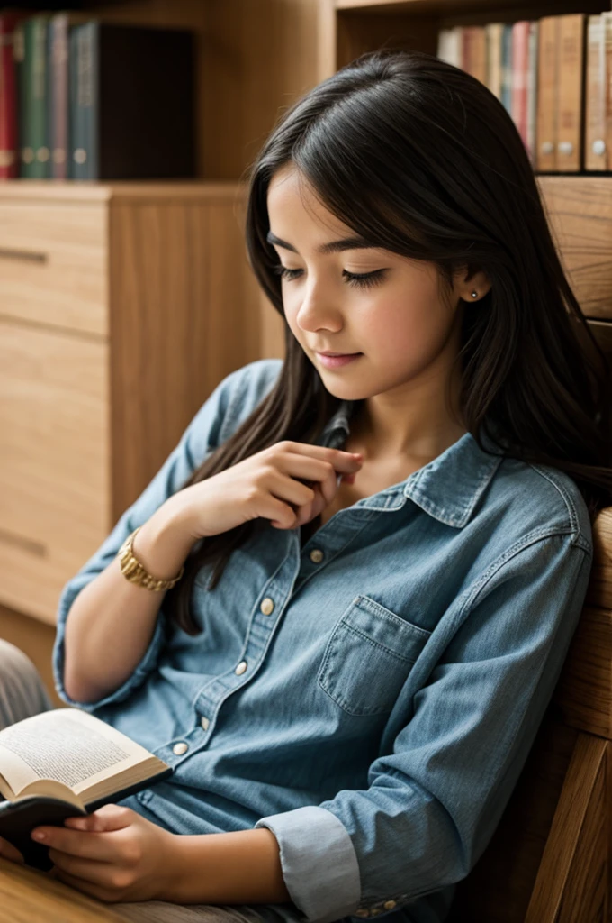 Girl reading