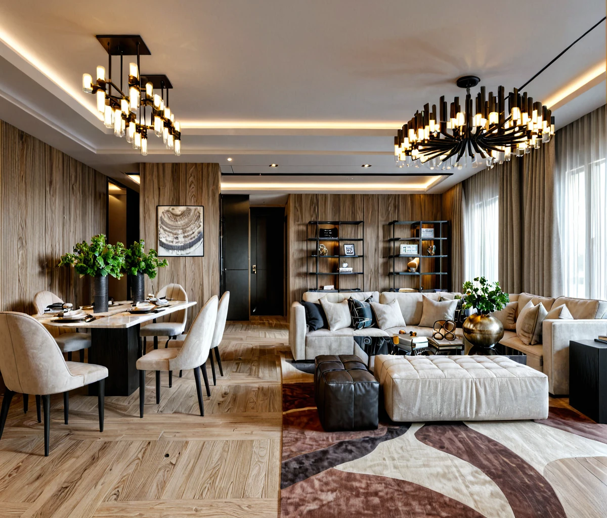 Raw photo, Masterpiece, high quality, best quality, authentic, super detail, interior livingroom