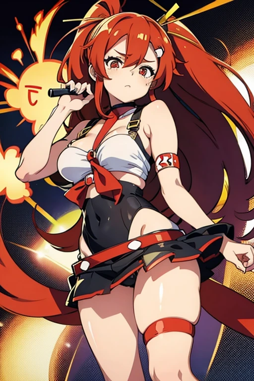 Yoko Littner、Crying face、thigh