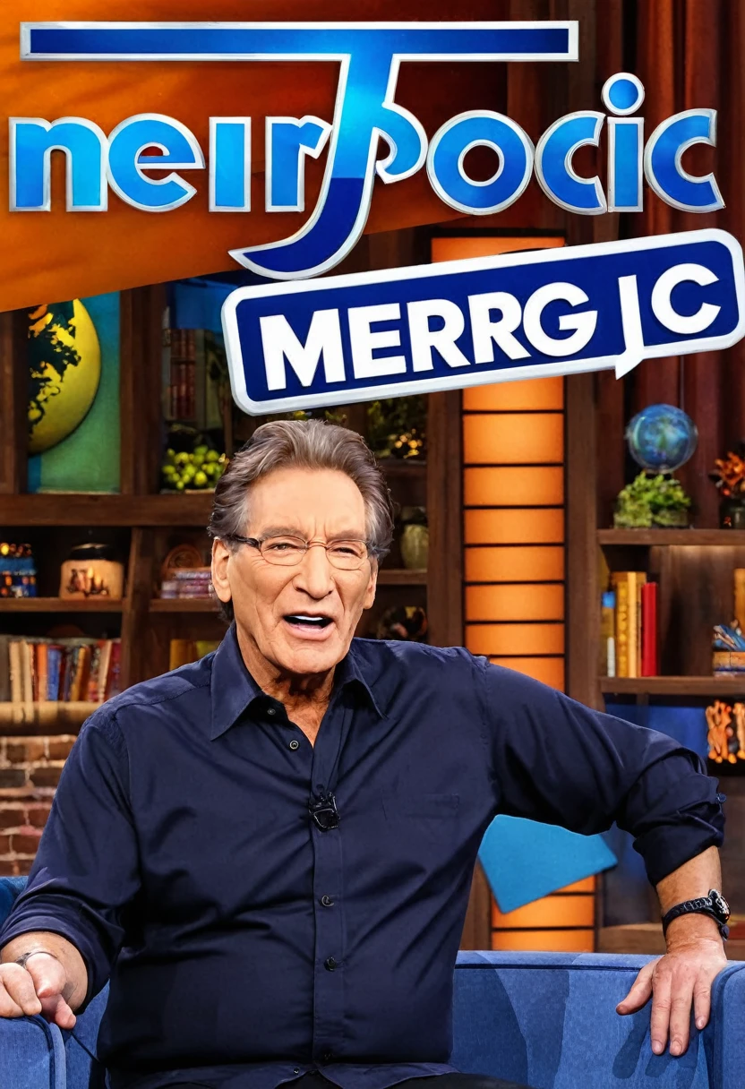 WERE IS MERGIC text logo, maury povich show 