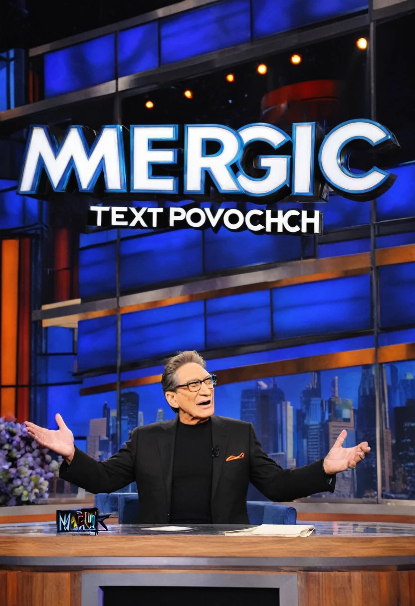 WERE IS MERGIC text logo, maury povich show