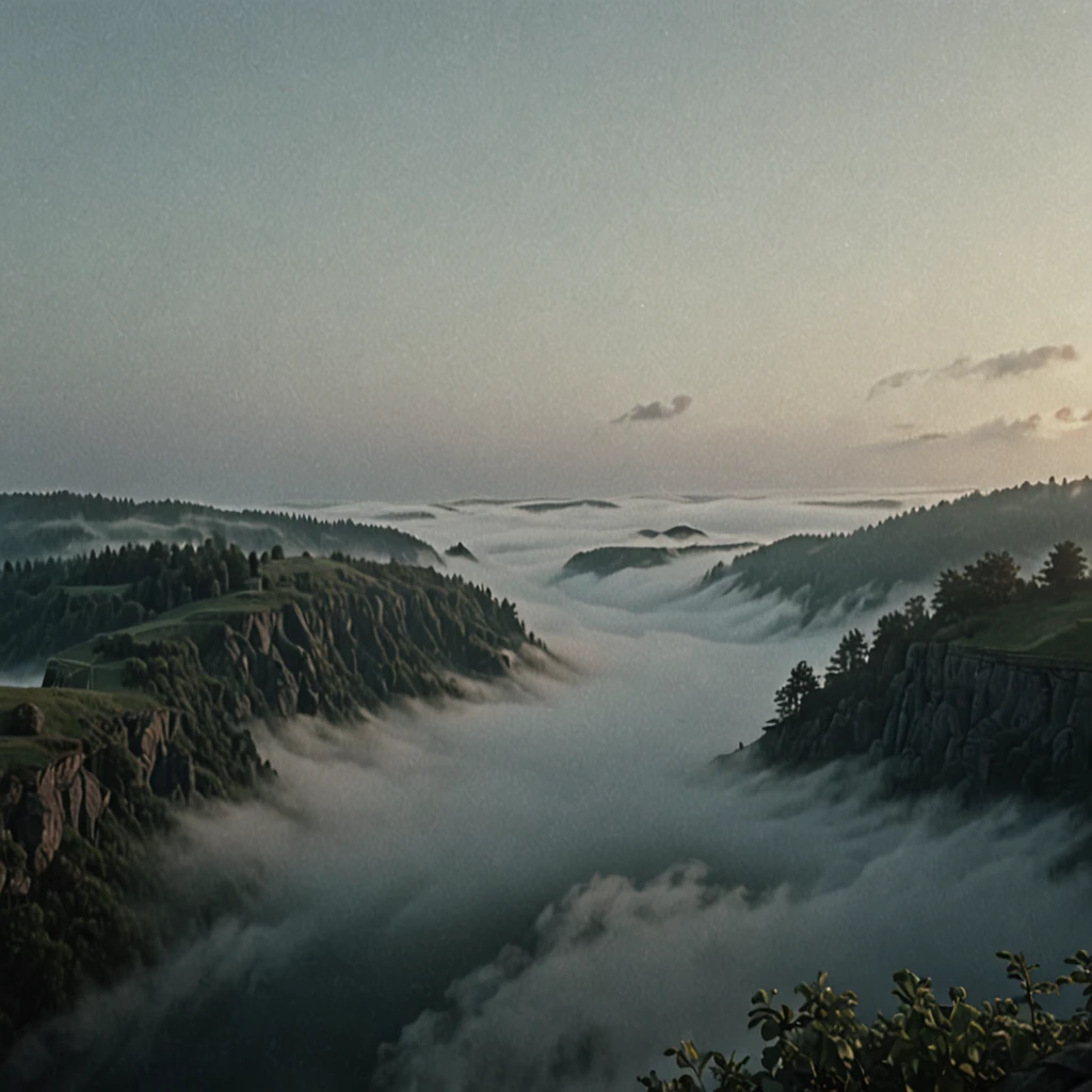 fog, Realistic, 4K, Film Grain in Cinema, Super detailed, high quality