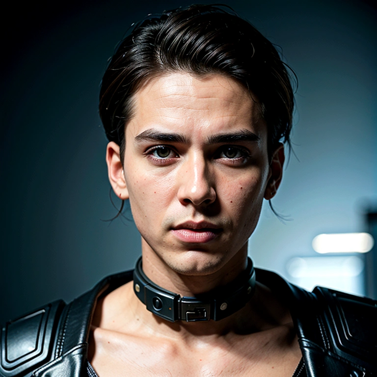Change background cyberpunk handsome boy realistic face 8k ultra realistic