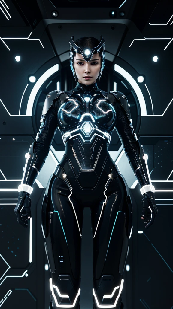 Cybernetic Abstract Patterns: Generate abstract patterns inspired by cybernetics and digital technology. Incorporate metallic textures, circuit-like designs, and glowing accents to create a futuristic and high-tech aesthetic. Ideal for backgrounds, tech-themed illustrations, or digital art with a modern edge.
