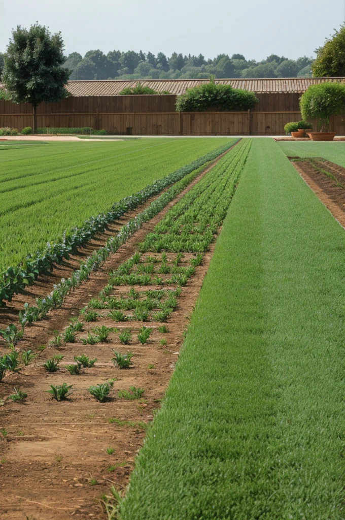 Irrigation system with rain bottom