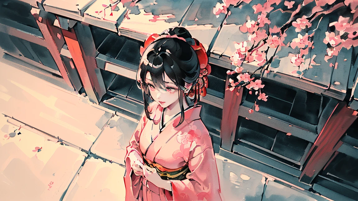 (((Oiran))),(((Oiran))),(((Oiran))),(((Oiran))),(((Prostitute))), (((Prostitute))), (((Prostitute))), (((Prostitute))), (((Prostitute))), (((Japanese painting))),(((Japanese painting))),(((Japanese painting))),(((Japanese painting))),(((Japanese painting))), (((Standing on the ground))),(((Standing on the ground))),(((Standing on the ground))),(((Standing on the ground))),(((Standing on the ground))),(((Standing on the ground))),(((Standing on the ground))),(((Standing on the ground))),(((Looking Down from Above:1.8))), ((((upturned eyes :1.5))),(((watching a Sakura))),Flashy kimono,hair ornaments, Scenery of Kyoto,(((low saturation))),(((low saturation))),(((low saturation))),(((low saturation))),(((low saturation))),(((low saturation))),(((low saturation))),(((night))),(((night))),(((night))),(((night))),(((night))),(((night))),(((night))),(((night))),(((night))),(((night))),(((night))),(((night))),(((night))),(((night))),(((night))),(((night))),(((night))),(((night))),(((night))),(((night))),(((night))),(((night))),(Lips are red:1.5)、 20-year-old, (((Ink Painting))),(((Ink Painting))),(((Ink Painting))),(((Ink Painting))),(((Ink Painting))),(((Ink Painting))),(((Ink Painting))), masterpiece, Highest quality, Very delicate and beautiful girl,Very delicate and beautiful, world masterpiece theater, Super detailed, Very detailedな, Highest quality,(((Pink kimono)))。(((Pink kimono)))。(((Pink kimono)))。(((Pink kimono)))。(((Pink kimono)))。(((Pink kimono)))。(((Pink kimono)))。(((Pink kimono)))。(((Pink kimono)))。 (((Black Hair))), (((Black Hair))), (((Black Hair))), (((Cherry tree))), (((Cherry tree))), (((Cherry tree))), (((Cherry tree))), (((Upper Body))), (((Upper Body))), (((Upper Body))), (((Upper Body))), (((Upper Body))), (((Upper Body))), High resolution, Very detailed,5 girls, Highest quality, masterpiece, Highest quality, Accuracy, A woman in her twenties from the late Edo period.。(((赤いFlashy kimono)))。 。彩度の低い古いJapanese paintingのスタイルでは、The women look like modern anime characters..、She has a bit of Kabuki makeup on..。Strong 2D feel。。background, たくさんの花びらが散っている大きなCherry tree、