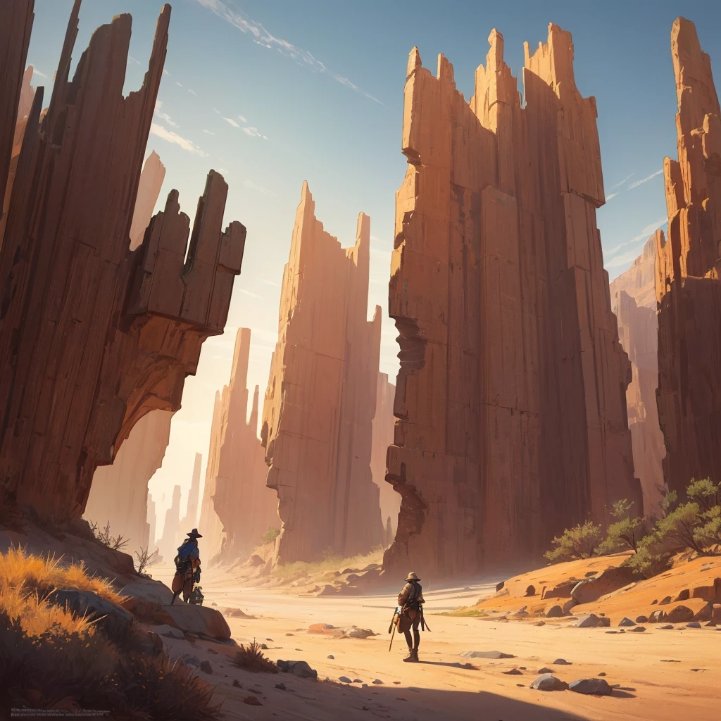 Yellow sand in the sky,The background is a vast desert, Desert Oasis,Rich Color,デジタルLandscape painting, Detailed Landscape — Width 672, Landscape painting, Environmental design illustration, Landscape painting 詳細, Desert Oasis landscape, Concept Art, Highly detailed digital art in 4K, 4K Digital Painting, 4K Digital Painting, Amazing digital illustrations, Desert Background, デジタルペインティングConcept Art, Detailed digital painting, Inspired by Christophe Vaché, Heavenly gate, the Heavenly gate, Gateway to another dimension, Magical Portal Gateway, 高い金色のHeavenly gate, Rob McNaughton, Dream Portal