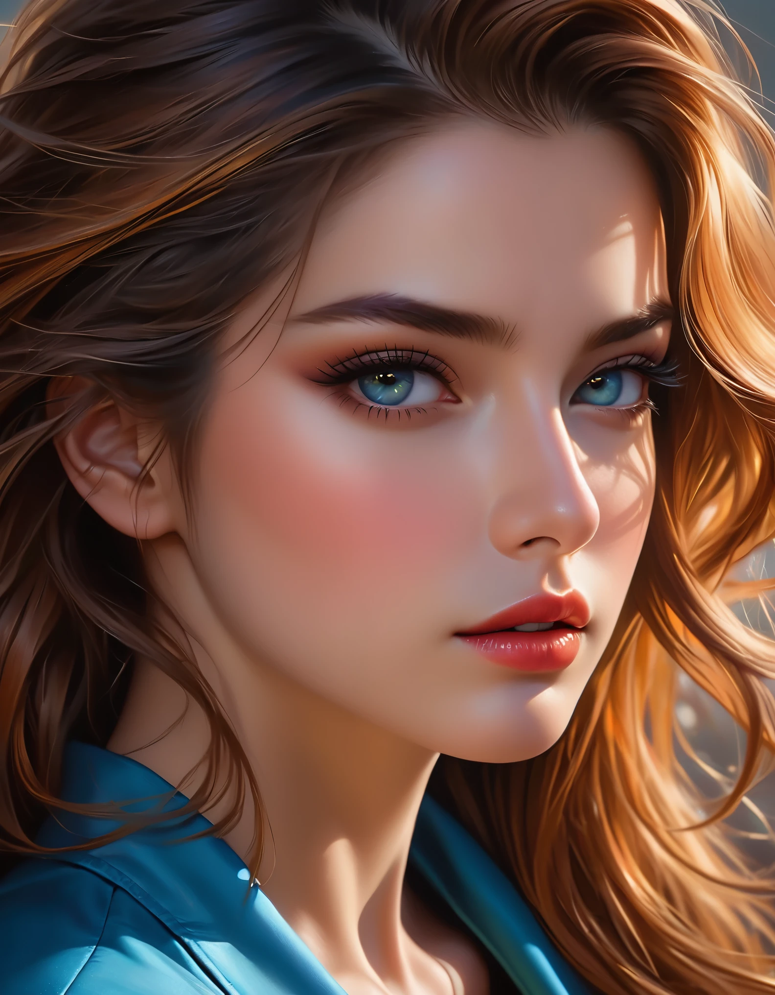 (best quality,8k,hyperrealism:1.2),vibrant colors, sharp focus, insanely detailed, studio lighting, ultra-fine painting, hair blowing in the wind, stunningly realistic eyes and lips, perfect facial proportions, meticulous skin texture, long eyelashes, expressive emotions, elaborate background, impeccable clothing and accessories, accurate shadows and highlights, highly realistic lighting and reflections, immaculate attention to detail,2 girls,((2k5)) style, hyper realistic photo, vibrant colors, 16k